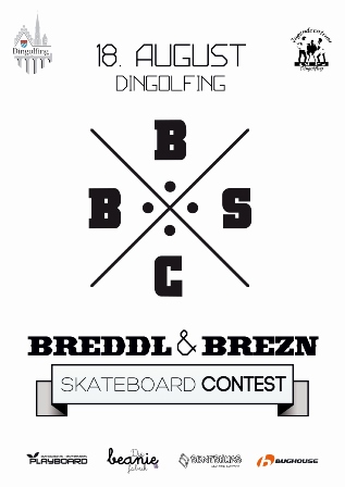 Flyer Breddl & Brezn Skate Contest